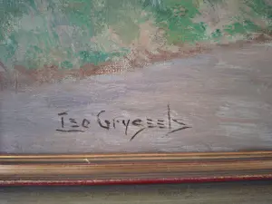 AcheterLeo Grijseels - Weg naar Scheveningen met boerderij en tram/spoorovergang? Enchérissez de 80!