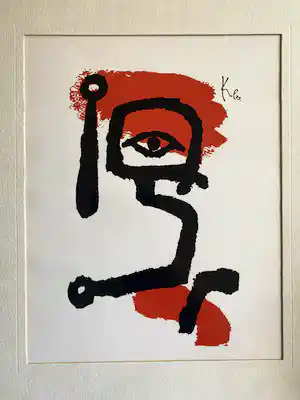 Paul Klee - Der Paukenspieler/The Ketledrummer verkauft für € 25!