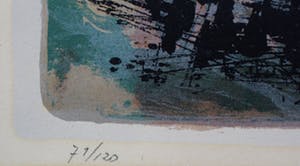 Corneille - litho: L' Aubre tardive - 1958 kopen? Bied vanaf 499!