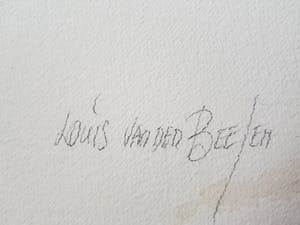 Louis van der Beesen - Verwondering kopen? Bied vanaf 220!