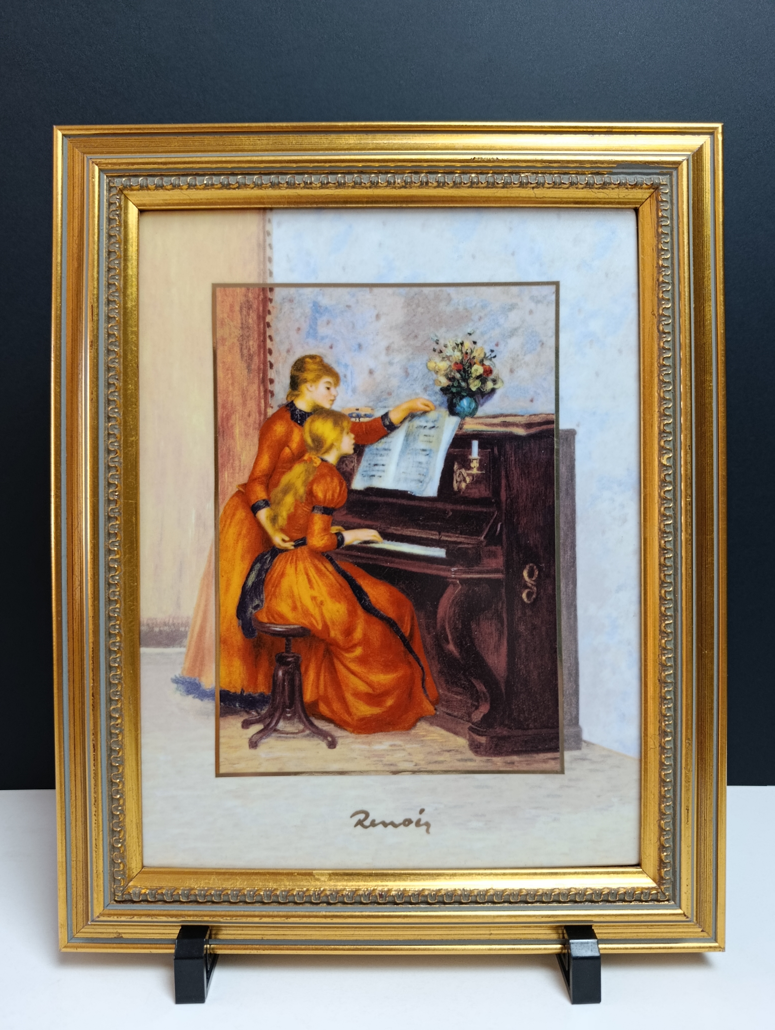 Porzellanfabrik W. Goebel - "Jeunes Filles au piano" d'après Pierre-Auguste RENOIR. kopen? Bied vanaf 79!