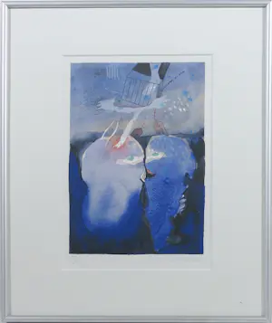 Michel van Overbeeke - Jan Sierhuis, en anderen! SET van 8 kleine ingelijste werken kopen? Bied vanaf 100!