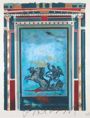 Gerti Bierenbroodspot - Zeefdruk, Zonder titel - Ingelijst kopen? Bied vanaf 50!