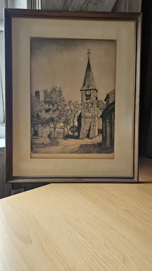 Buy Cor van der Woerd - Dorfkirche Wilp? Bid from 60!