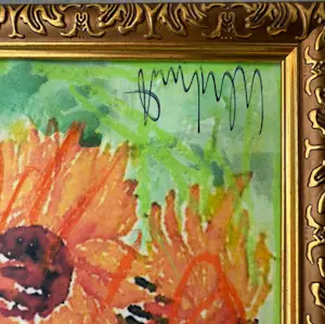 Peter Klashorst - Stilleven van Gogh met burger en doodshoofd kopen? Bied vanaf 75!