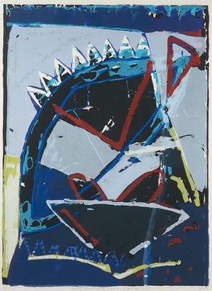 Piet Warffemius - en Bert Vredegoor - Zeefdruk, Project 4 - Ingelijst (Groot) kopen? Bied vanaf 35!