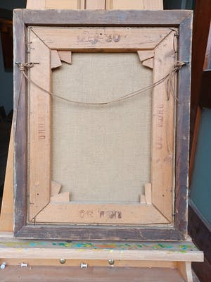 Ina Hooft - kristalvaas met bloemen kopen? Bied vanaf 90!