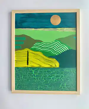 Ronald Boonacker - Landschap Méditeranée (certificaat van echtheid) verkauft für € 140!