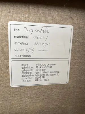 Willebrord de Winter - 3 Gratiën kopen? Bied vanaf 300!