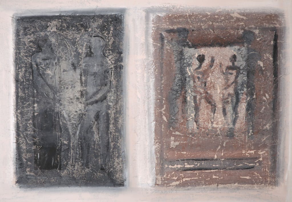 Gerard Princee - Gerard Princee: Gouache, Two couples kopen? Bied vanaf 70!