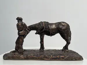 Maria Klinkenberg - Sculptuur | 'Scheepsjager Wildervank' | 1989 kopen? Bied vanaf 1!