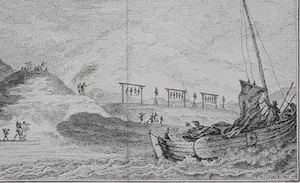 Simon Fokke - De lighamen der muitelingen van 't Oost-Ind. Comp. schip Nyenburg .... Kykduin kopen? Bied vanaf 32!