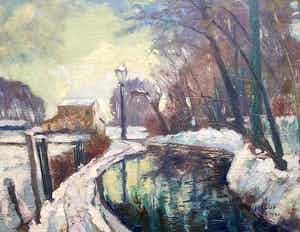 Alfred Pietercelie - Neige a Jette verkocht voor € 95!