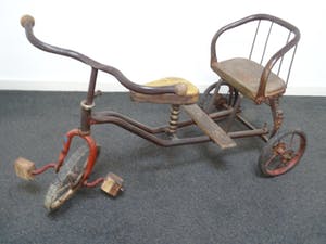 Curiosa - Mooi decoratie driewieler, met 2 stoeltjes. kopen? Bied vanaf 1!