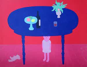 Jan Roede - Onder de blauwe tafel verkocht voor € 105!