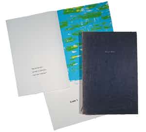 Hugo Claus - Portfolio met acht haiku's en litho's, Fuga verkocht voor € 1!