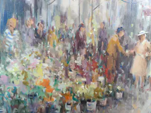 Jan Schaeffer - Bloemenmarkt kopen? Bied vanaf 60!