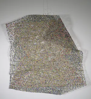 Gerda Edens - Wandtapijt van papier en touw kopen? Bied vanaf 100!