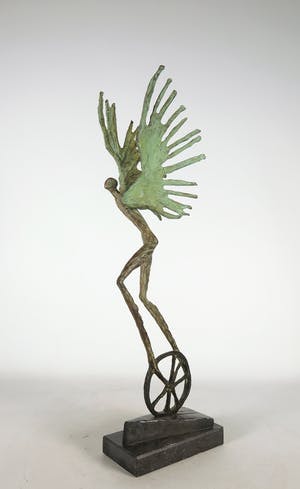 Jan Steen (II) - Brons, Engel kopen? Bied vanaf 400!