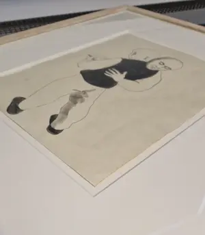 Hans Lemmen - inkttekening – ingetogen en trefzeker - incl. catalogus kopen? Bied vanaf 30!