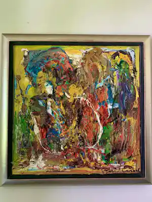 Guillaume Lo-A-Njoe - Abstract verkauft für € 520!