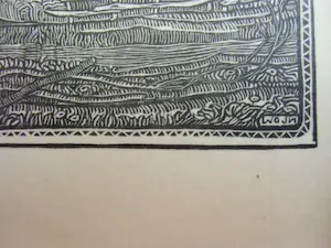 Wijnand Otto Jan Nieuwenkamp - STADHUIS TE VEERE /// HOUTSNEDE VAN W.O.J.NIEUWENKAMP kopen? Bied vanaf 40!