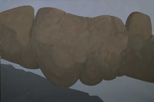 Kor Heemsbergen - Acryl op doek, Study on steel stones III (Groot) kopen? Bied vanaf 1!