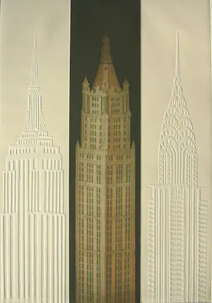 Joseph Robers - Woolworth-gebouw in New York. kopen? Bied vanaf 140!