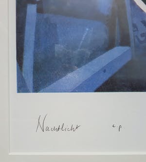 Rob Scholte - Nachtlicht, zeefdruk (mooi ingelijst, groot!) kopen? Bied vanaf 275!