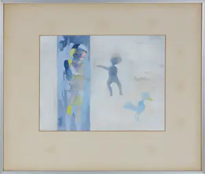 Coen Hennipman - Aquarel op papier, lot van 3 werken - Ingelijst kopen? Bied vanaf 20!