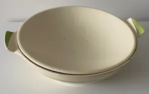 Plateelbakkerij Zuid-Holland - Zeldzame dekschaal Vermu / Leen J. Muller 1928 kopen? Bied vanaf 55!