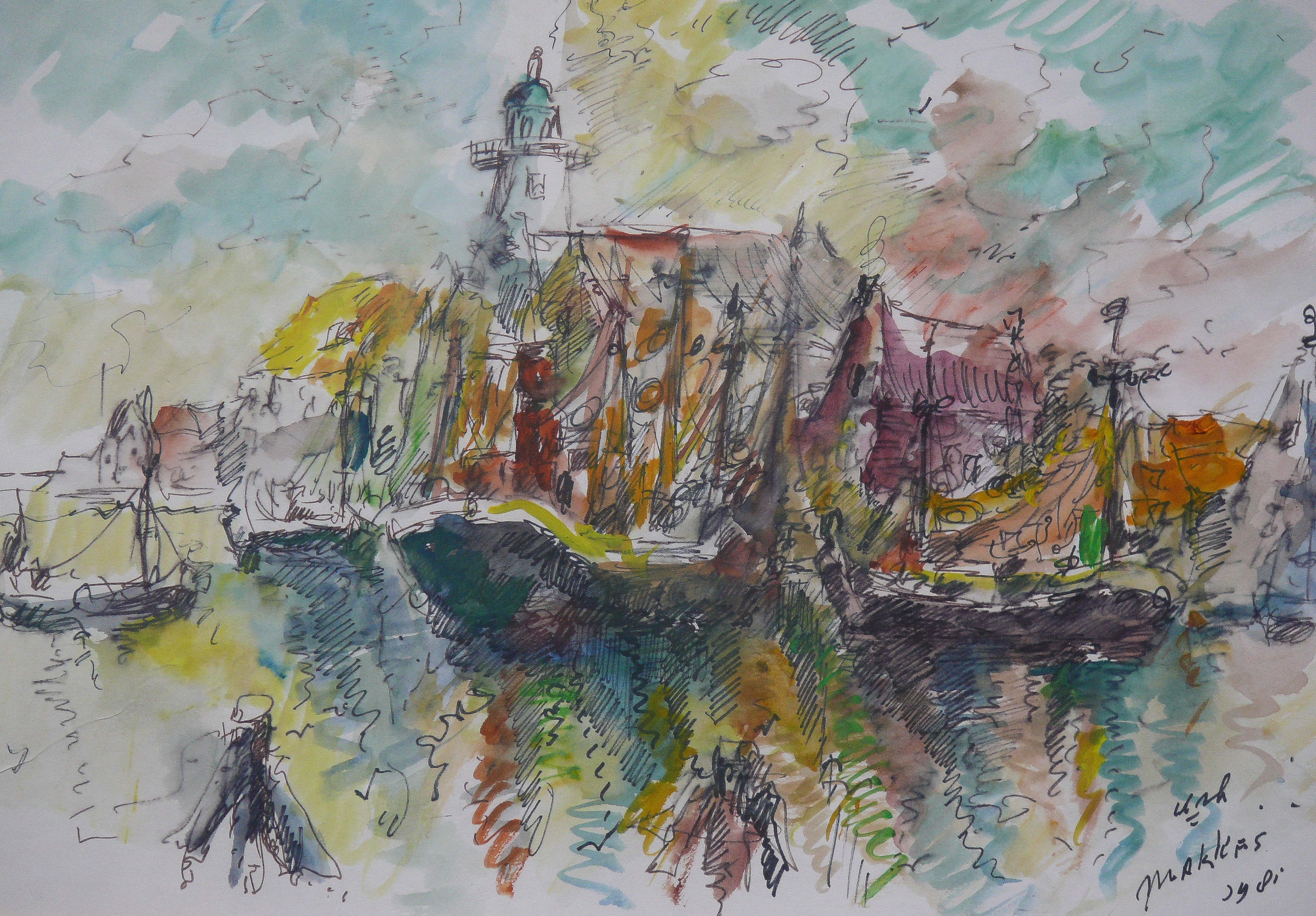 Jan Makkes - Urk (haven) kopen? Bied vanaf 125!