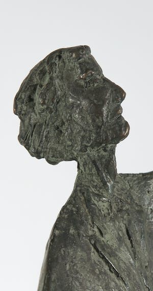 Margriet Barends - Lang en smal bronzen beeld van een dirigent kopen? Bied vanaf 350!