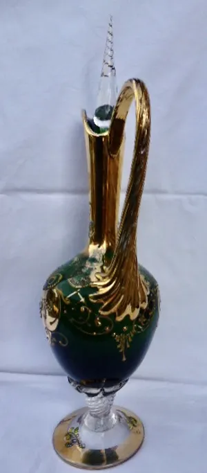 Cenedese - Grote Vintage Tre Fuochi Murano decanter / karaf. kopen? Bied vanaf 55!