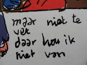 Herman Brood - Kleurenzeefdruk BOTJE voor de HOND kopen? Bied vanaf 1!