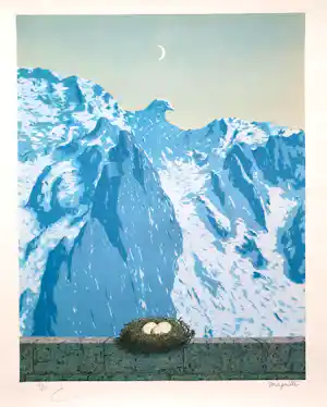 Rene Magritte - Le domaine d'Arnheim verkocht voor € 440!