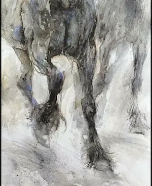 Piet Klaasse - Paarden, proefdrukken offsetlitho, 2-zijdig bedrukt, gesigneerd in druk kopen? Bied vanaf 25!