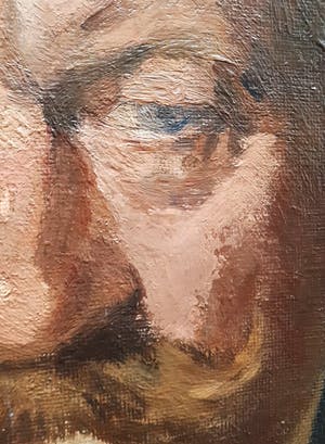 Arie van Mever - Portret Dhr. Valk - olieverf - groot - ingelijst - 21565 kopen? Bied vanaf 1!