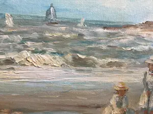 Cor Schaap - Spelen op het strand. kopen? Bied vanaf 375!