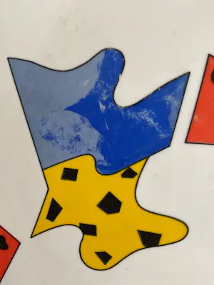 Bottega Laurentia - Grote schaal Memphis design, voor Studio Lampo Italie kopen? Bied vanaf 35!