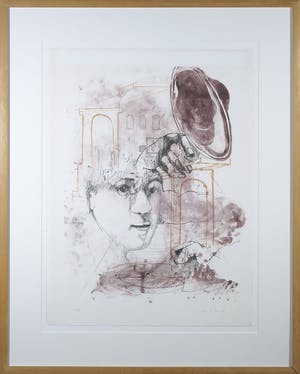 Uwe Poth - Litho, Rembrandt - Ingelijst kopen? Bied vanaf 40!