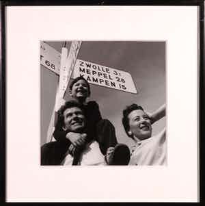 Paul Huf - Foto, Familie Kiekes - Ingelijst verkocht voor € 1!