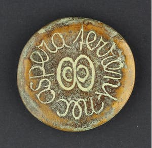 Inka Klinckhard - Bronzen penning: Jouw geluk is mijn geluk, 1974 kopen? Bied vanaf 75!