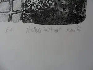 Henri de Haas - Litho, Vrouw met hond V. kopen? Bied vanaf 30!