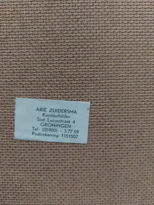 Arie Zuidersma - Olieverf zonder titel kopen? Bied vanaf 1200!