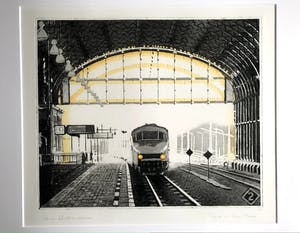 Wim Bettenhausen - Terug in Den Haag (Ets met aquatint) kopen? Bied vanaf 123!