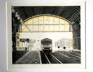 Wim Bettenhausen - Terug in Den Haag (Ets met aquatint) verkocht voor € 123!