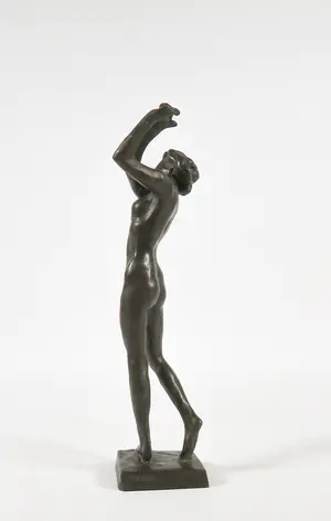 Kees Verkade - Bronzen beeld van een staande naakte vrouw kopen? Bied vanaf 1500!