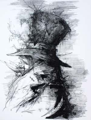 Dirkje Kuik - Litho - 1971 verkocht voor € 45!