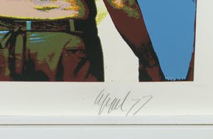 Karel Appel - Zeefdruk, Thursday - Ingelijst kopen? Bied vanaf 1!